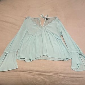 H&M Light Blue Blouse